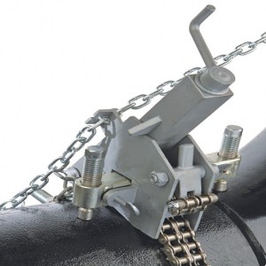 ЦЕНТРАТОР ЦЕПНОЙ С ДВУМЯ УПОРНЫМИ ВИНТАМИ «DOUBLE JACKSCREW CHAIN CLAMP»